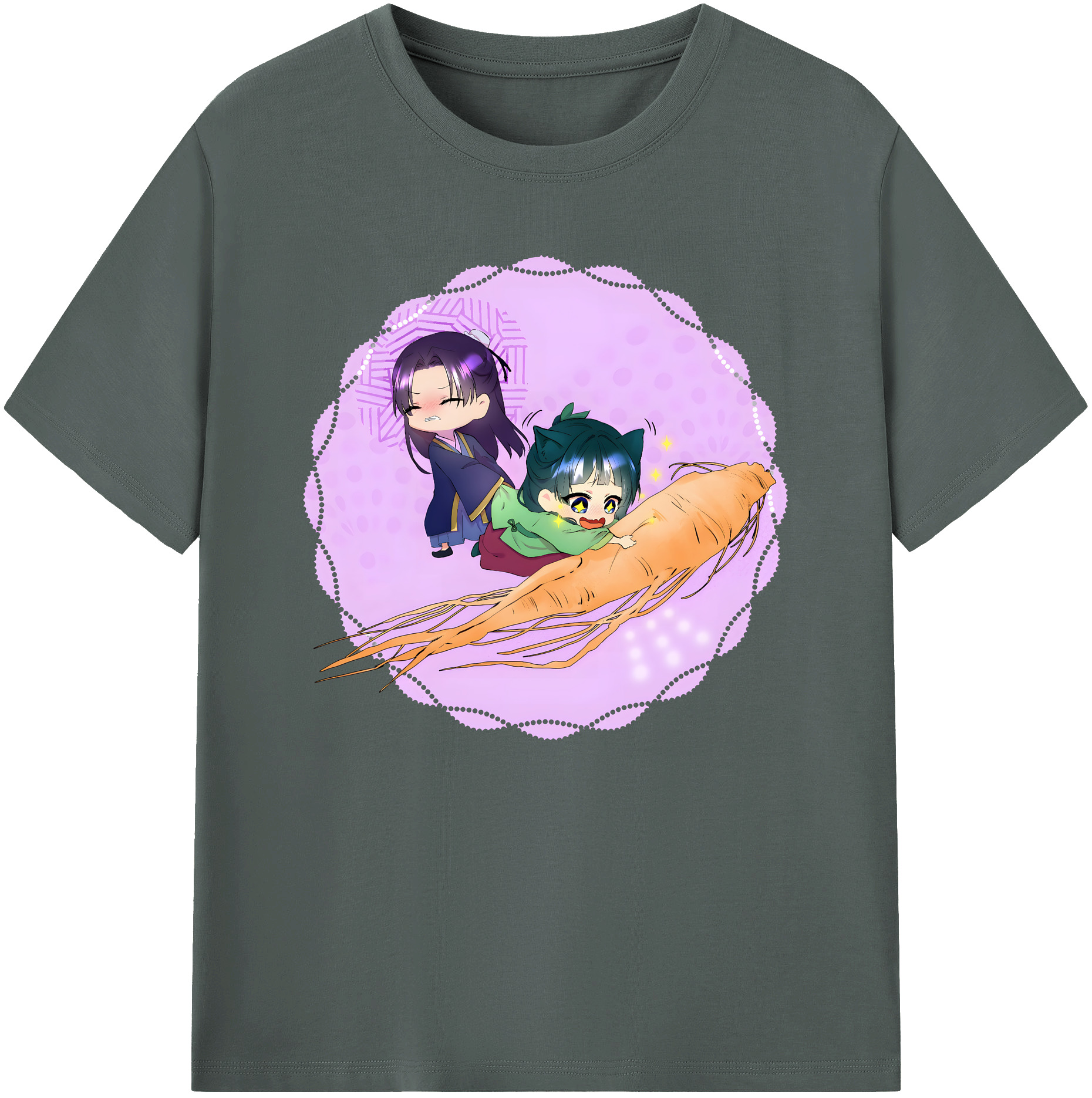 （画像用） 薬屋のひとりごと The Apothecary Diaries 綿100％ メンズ半袖Tシャツ｜肌触りやわらか＆通気性